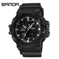 SANDA 780 High quality sports watch men shockproof design waterproof automatic watch digital